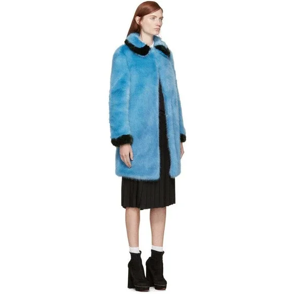 SHRIMPS Abatha Two-tone Faux Fur Coat